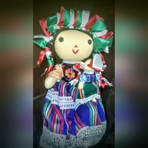 Mexican Muneca Lele Doll Handmade Mexico